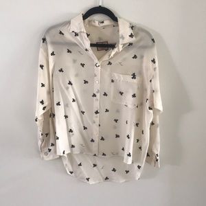 Juice couture silk blouse